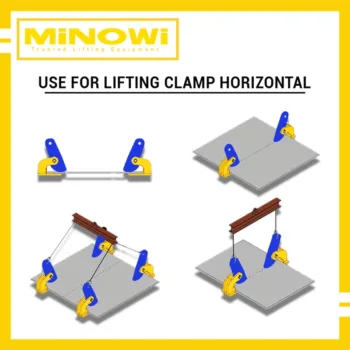 Lifting Clamp Horizontal Minowi Use