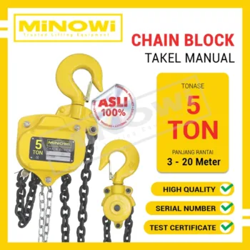 Chain Block 5 Ton VT Series Minowi
