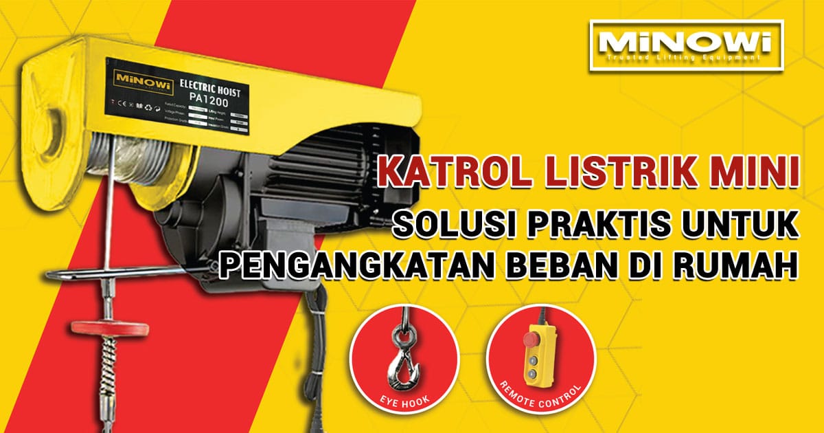 Katrol Listrik Mini Solusi Praktis untuk Pengangkatan Beban di Rumah